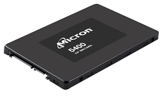 Micron 5400 MAX 3.84TB 2.5' SATA Enterprise SSD 540R/520W MB/s 95K/70K IOPS 24528TBW 5DWPD 3M hrs...