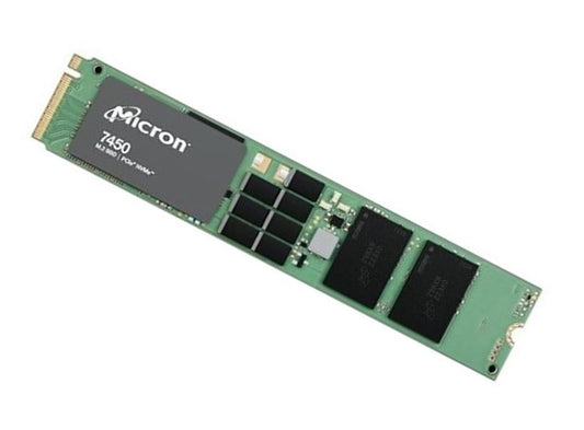 Micron 7450 Pro 3.84TB Gen4 NVMe Enterprise SSD M.2 5000/2500 MB/s R/W 735K/160K IOPS 25700TBW 1D...