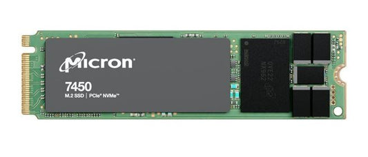 Micron 7450 Pro 480GB Gen4 NVMe Enterprise SSD 2280 M.2 5000/700 MB/s R/W 280K/40K IOPS 800TBW 1D...