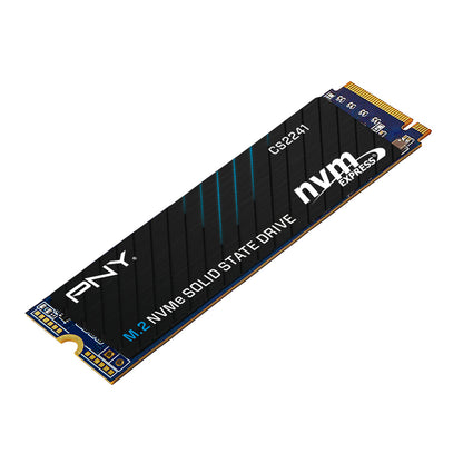 PNY CS2241 1TB NVMe SSD Gen4x4 M.2 5100MB/s 3200MB/s R/W TBW 1.5M hrs MTBF 5yrs wty
