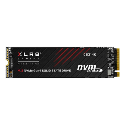 PNY CS3140 2TB NVMe Gen4 SSD M.2 7500MB/s 6850MB/s R/W 1400TBW 650K/700K 2M hrs MTBF 5yrs - Hard...