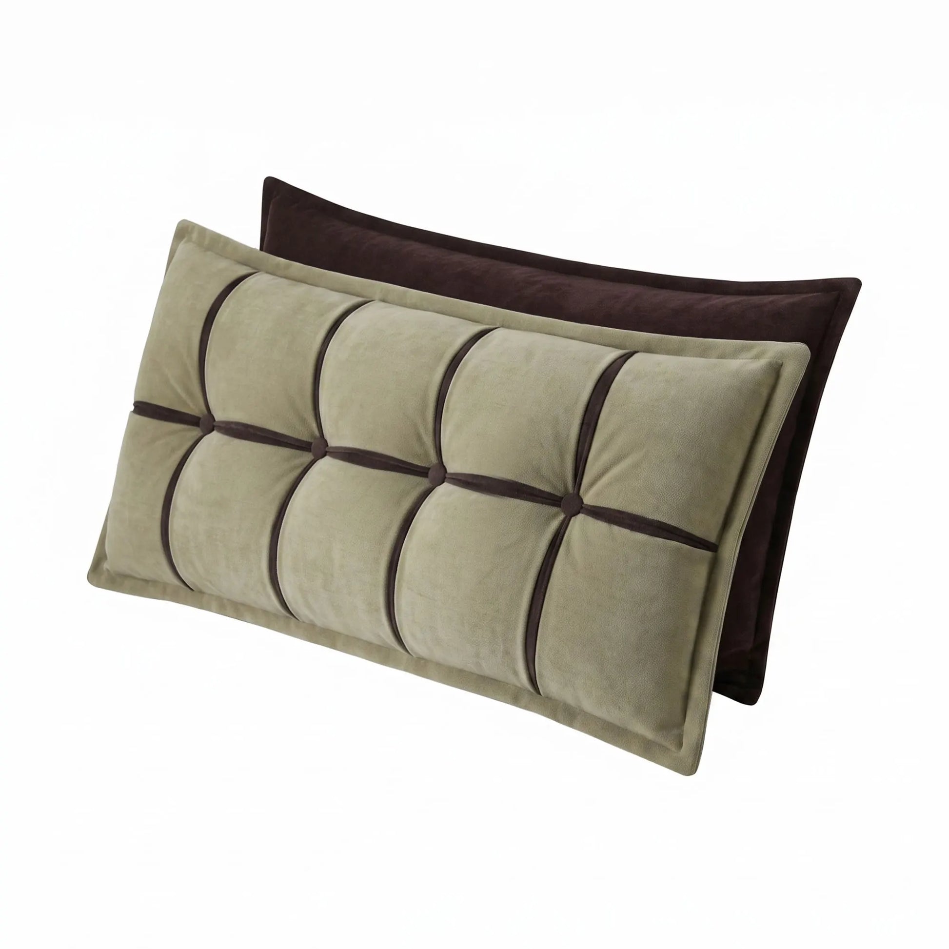 Giselle Bedding Headboard Pillow with Double-Layer Storage Wedge Reading Backrest with Adjustable Filling, Chenille Bed Rest Cushion for Daybed, Dorm, and RV Double - Image 8