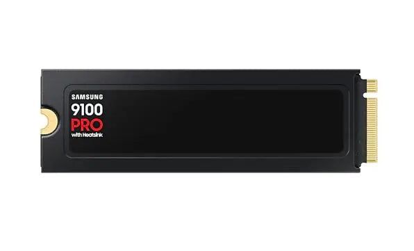 Samsung 9100 PRO 4TB PCIe Gen5 NVMe SSD Heatsink 14800MB/s 13400MB/s R/W 2200K/2600K IOPS 2400TBW... - Image 2