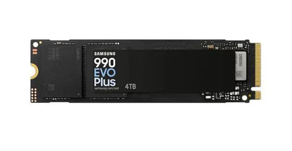 Samsung 990 EVO Plus 4TB PCIe Gen5 NVMe SSD 7250MB/s 6300MB/s R/W 1050K/1400K IOPS 2400TBW 1.5M h...