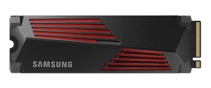 Samsung 990 Pro 1TB with Heatsink Gen4 NVMe SSD 7450MB/s 6900MB/s R/W 1550K/1200K IOPS 600TBW 1.5...
