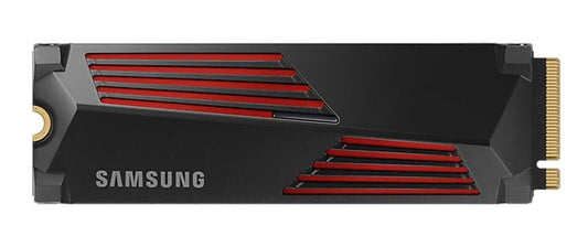 Samsung 990 Pro 4TB with Heatsink Gen4 NVMe SSD 7450MB/s 6900MB/s R/W 1600K/1550K IOPS 2400TBW 1....