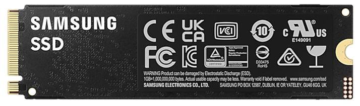 Samsung 990 Pro 4TB Gen4 NVMe SSD 7450MB/s 6900MB/s R/W 1600K/1550K IOPS 2400TBW 1.5M Hrs MTBF fo... - Image 2