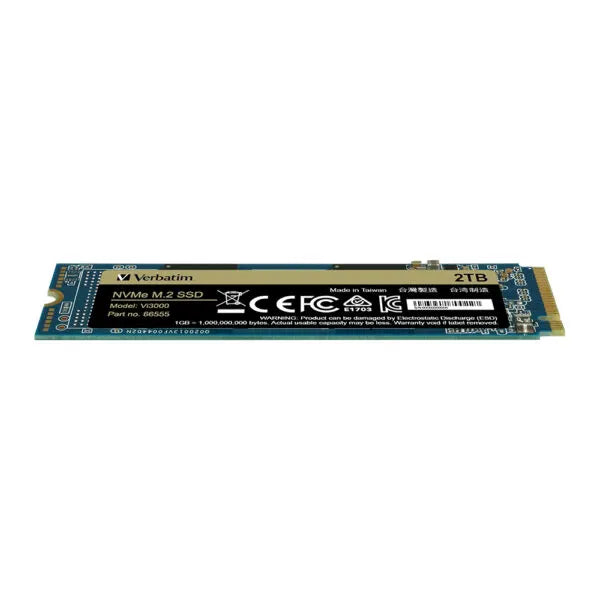 Verbatim Vi3000 2TB PCI-E 3.0 M.2 NVMe SSD 3100MB/S Read 2900MB/S Write 2 YR WTY *Clearance* (LS)... - Image 2