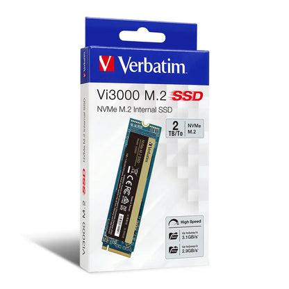 Verbatim Vi3000 2TB PCI-E 3.0 M.2 NVMe SSD 3100MB/S Read 2900MB/S Write 2 YR WTY *Clearance* (LS)... - Image 3