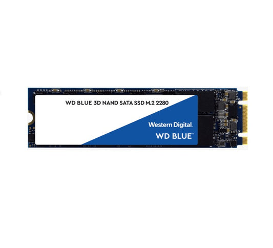 Western Digital WD Blue 500GB M.2 SATA SSD 560R/530W MB/s 95K/84K IOPS 200TBW 1.75M hrs MTTF 3D N...