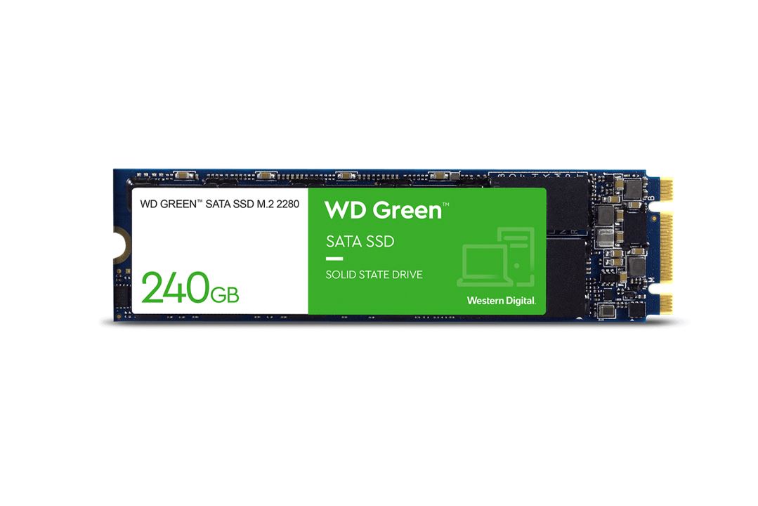 Western Digital WD Green 240GB M.2 2280 SSD 545R/430W MB/s 80TBW 3D NAND 3 Years Warranty ~WDS240...