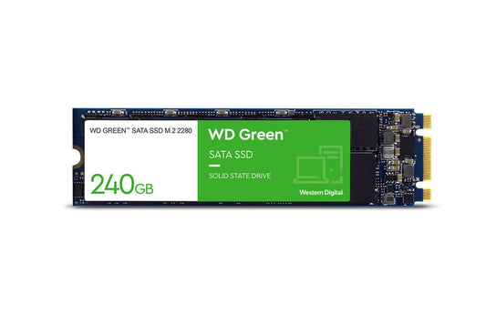 Western Digital WD Green 240GB M.2 2280 SSD 545R/430W MB/s 80TBW 3D NAND 3 Years Warranty ~WDS240...