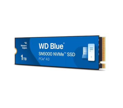Western Digital WD Blue SN5000 NVMe™ 1TB SSD M.2 2280, 5,150MB/s R 4,900MB/s W, 730K IOPS R / 770... - Image 2