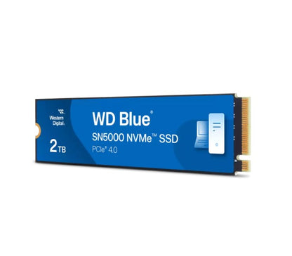 Western Digital WD Blue SN5000 NVMe™ 2TB SSD M.2 2280, 5,150MB/s R 4,850MB/s W, 650K IOPS R / 770... - Image 2