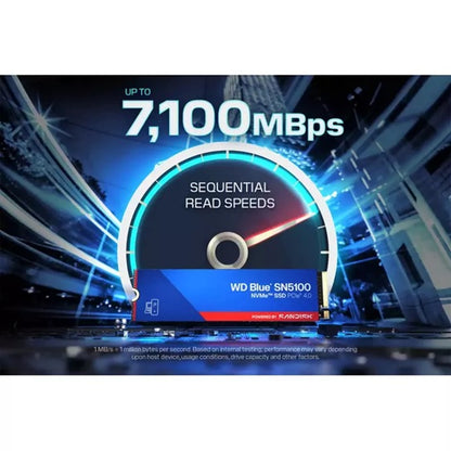 Western Digital WD Blue SN5100 NVMe™ SSD - 4TB, M.2 2280, PCIe Gen4, Read 6900MB/s, Write 6700MB/... - Image 3