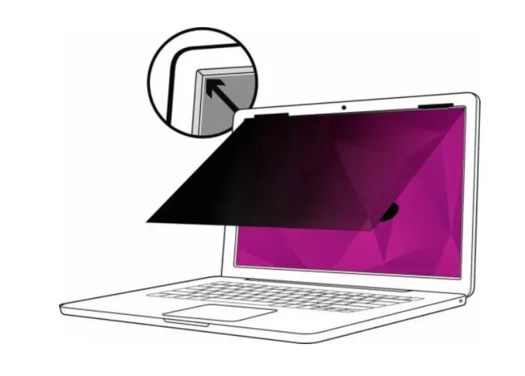 3M HC156W9B High Clarity Privacy Filter - Scanners