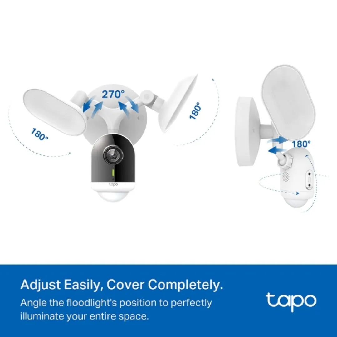 TP-Link Tapo C720 Tapo Smart Floodlight Camera 2K QHD 2800-Lumen Ultra-Bright Floodlight - Home A... - Image 3