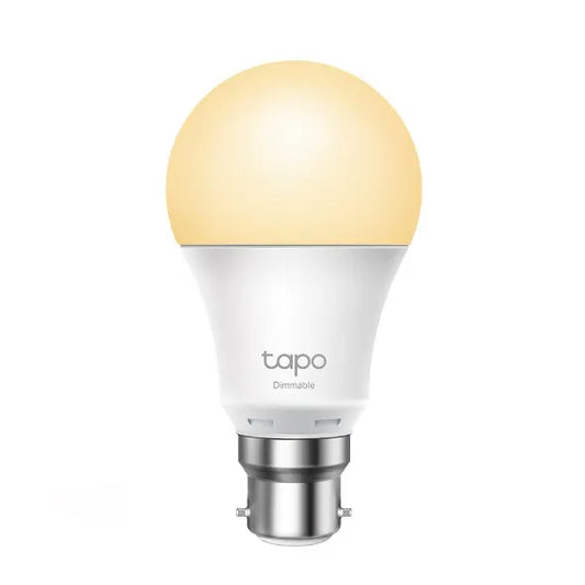 TP-Link Tapo L510B Smart Light Bulb Bayonet Fitting Dimmable, No Hub Required, Voice Control, Sch...