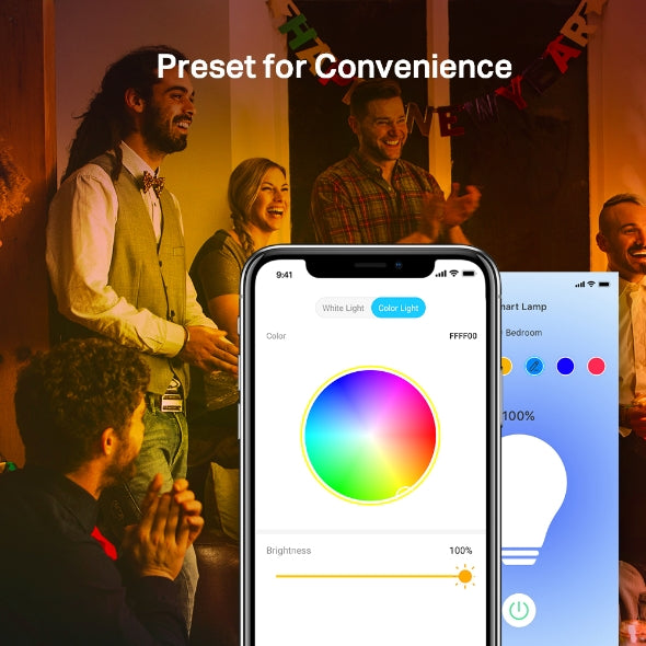 TP-Link Tapo L530B Smart Wi-Fi Light Bulb, Bayonet Fitting, Multicolour (B22 / E27), No Hub Requi... - Image 3