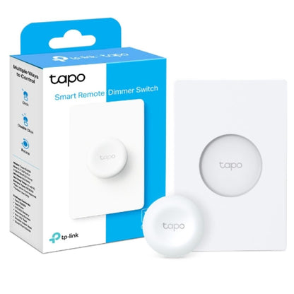 TP-Link Tapo Smart Remote Dimmer Switch, Smart Customised Actions, Multiple Control, Flexible Mou...