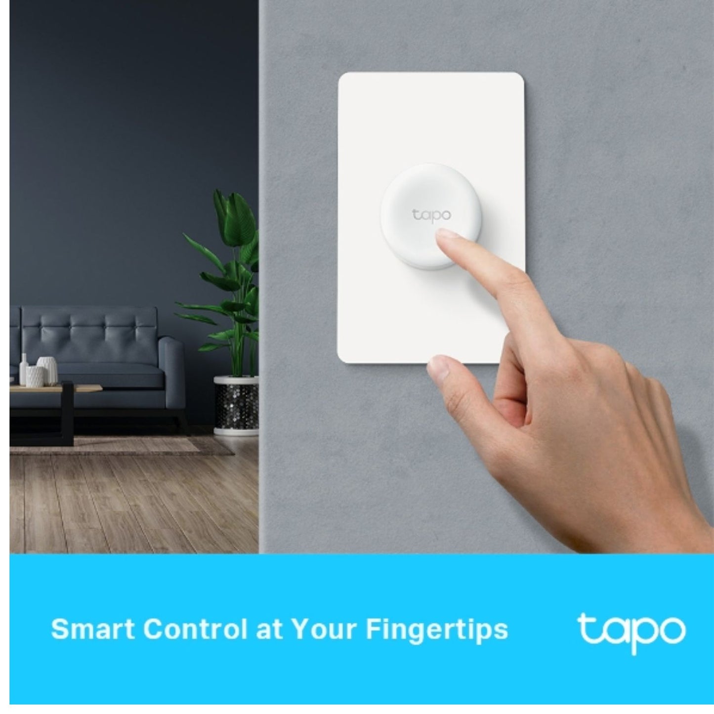 TP-Link Tapo Smart Remote Dimmer Switch, Smart Customised Actions, Multiple Control, Flexible Mou... - Image 4