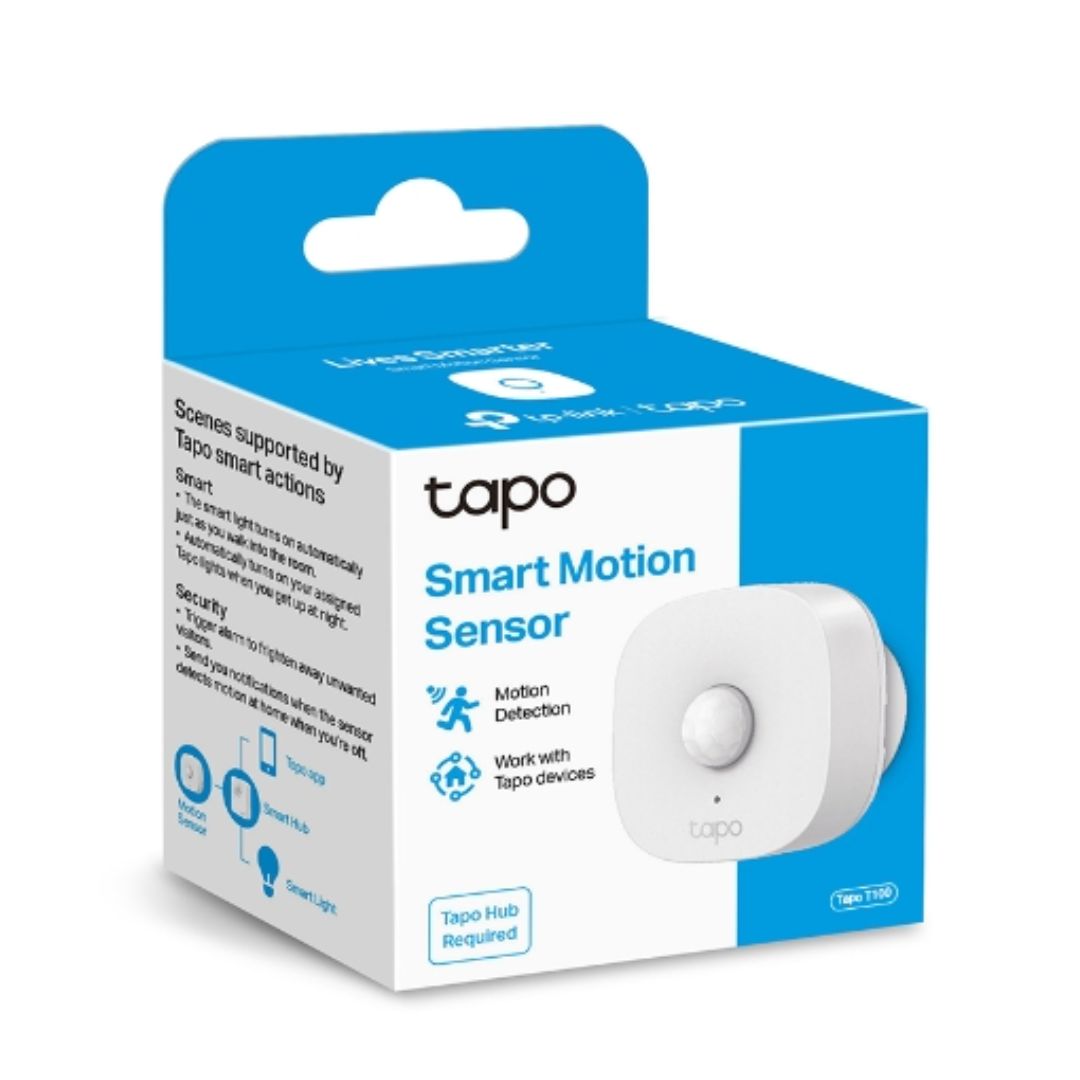 TP-Link Tapo Smart Motion Sensor, Wide Range Detection, Motion-Activated Light, Energy Saving, In...