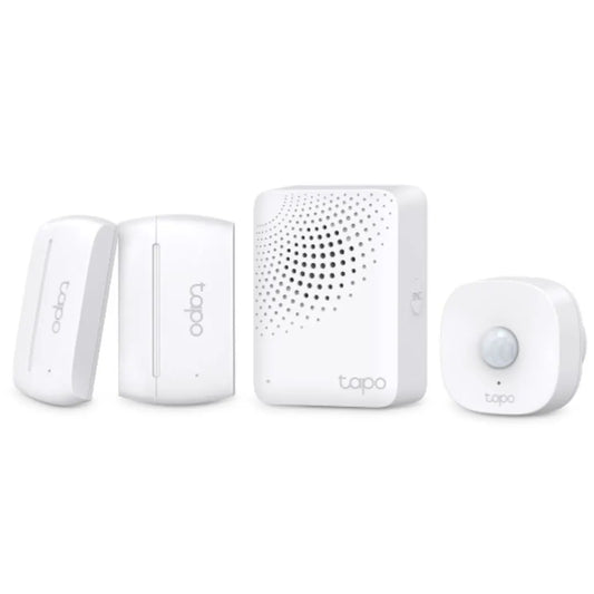 TP-Link Tapo T30 KIT Smart Sensor Starter Kit, Tapo H100 × 1 + Tapo T100 × 1 + Tapo T110 × 2 - Ho...