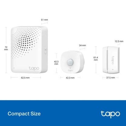 TP-Link Tapo T30 KIT Smart Sensor Starter Kit, Tapo H100 × 1 + Tapo T100 × 1 + Tapo T110 × 2 - Ho... - Image 2
