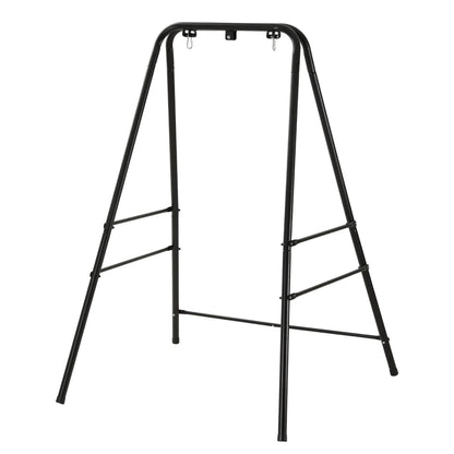 Gardeon Hammock Stand 135cm x180cm Steel Frame for Hanging Chairs Black - Image 8