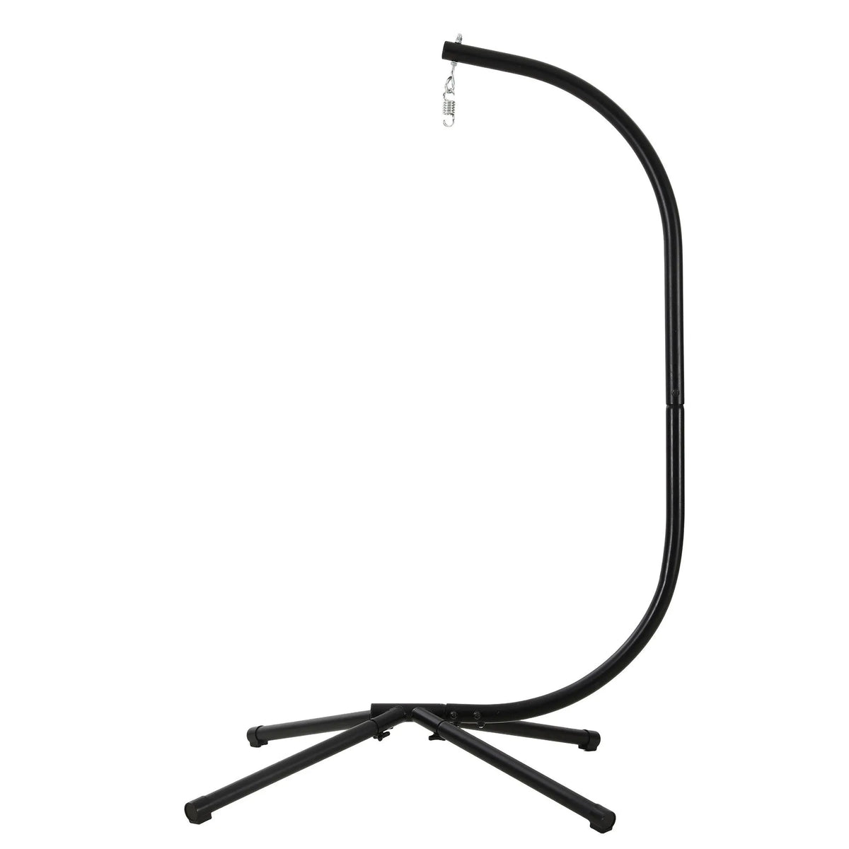 Gardeon Hammock Stand 150kg Capacity Metal Frame for Hanging Chairs Black - Image 3