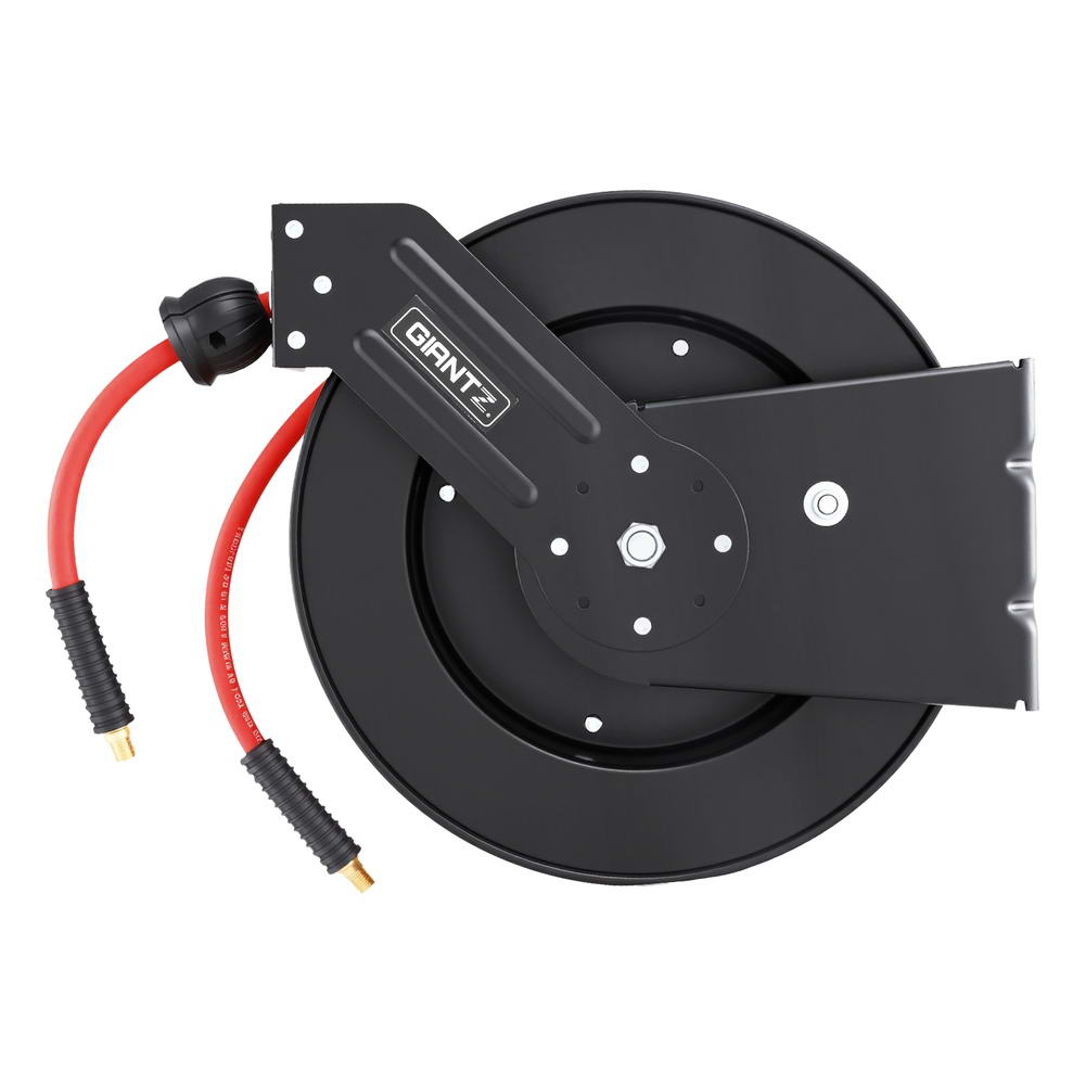 Giantz Air Hose Reel 3/8 IN x 15m Retractable Air Hose 300PSI - Image 3