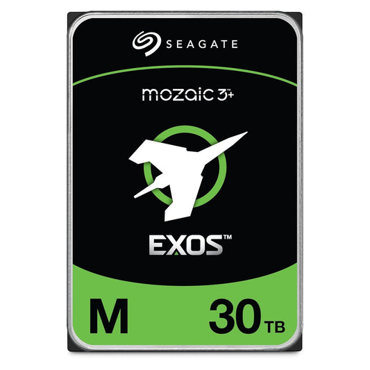 Seagate Exos M 30TB, Enterprise Internal Hard Drive HDD 3.5', 6GB/s, SATA 7200RPM, 512MB, 5YR WTY...