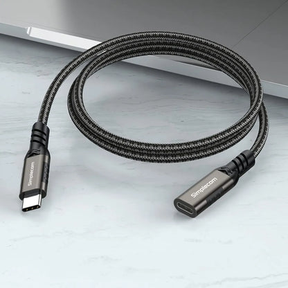Simplecom CAU605 USB-C Male to Female Extension Cable USB 3.2 Gen2 PD 100W 20Gbps 0.5M - Cables - Image 3