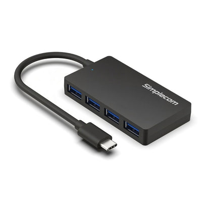 Simplecom CH352 USB-A to 4xPort SuperSpeed USB 3.2 Gen1, 5Gbps, plug  play, bus-powered, ABS, 76×... - Image 2
