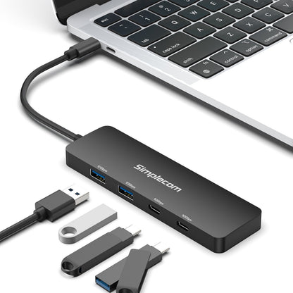 Simplecom CH392 USB 3.2 Gen2 USB-C 4-Port 10Gbps Hub (2x USB-A and 2x USB-C) - Notebook Accessories - Image 4