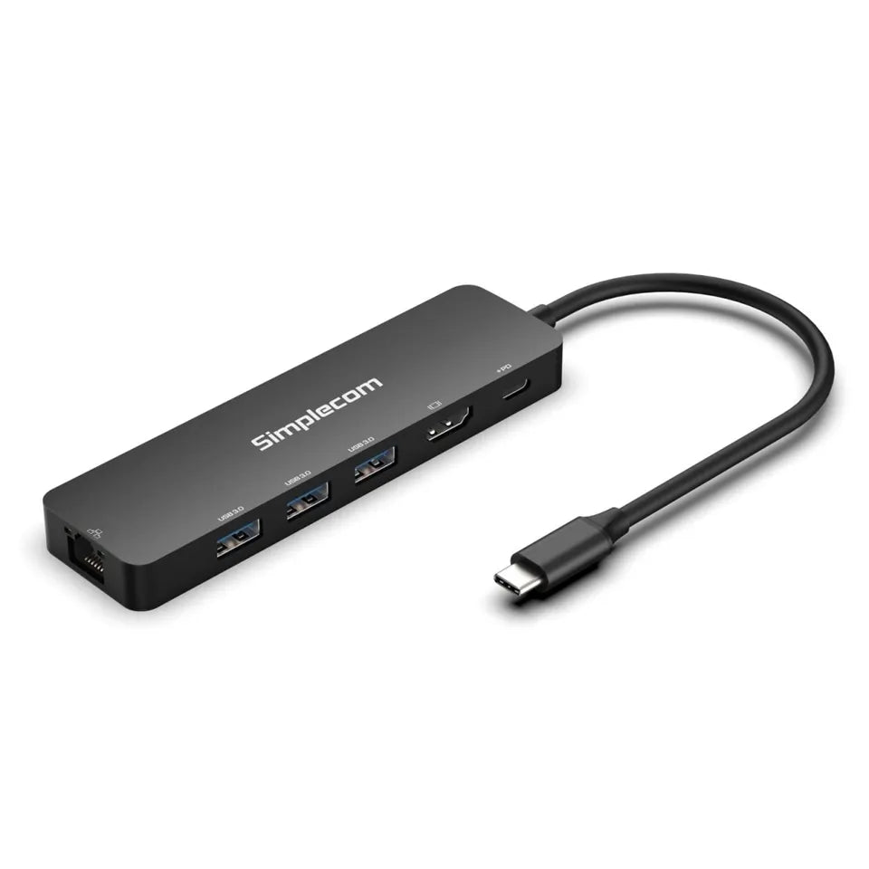 (LS)Simplecom CHT560 USB-C SuperSpeed 6-in-1 Multiport Docking Station HDMI 2.0 - Notebook Access... - Image 3