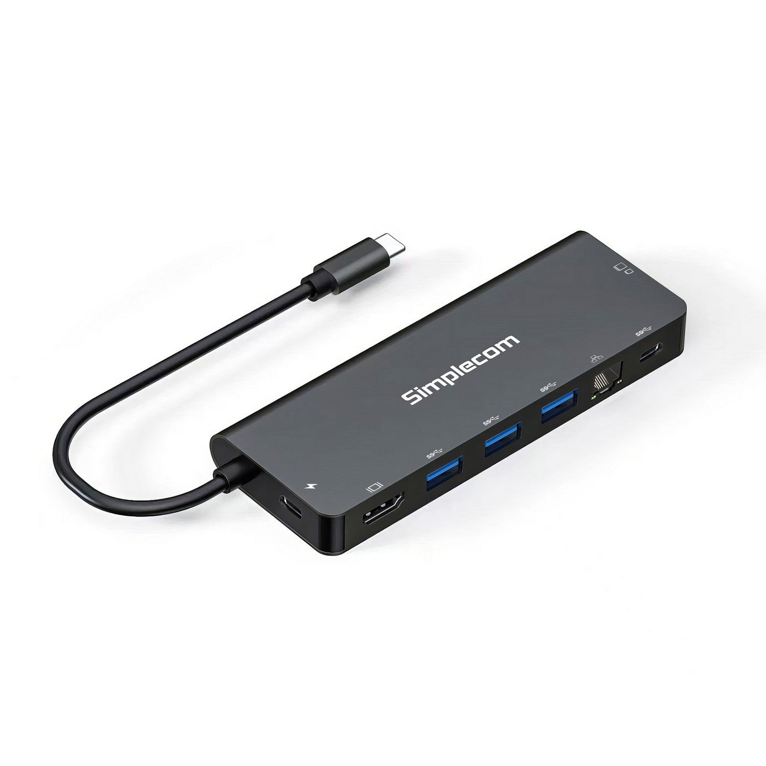 Simplecom CHT590 USB-C SuperSpeed 9-in-1 Multiport Docking Station HDMI 2.0 - Notebook Accessories - Image 2