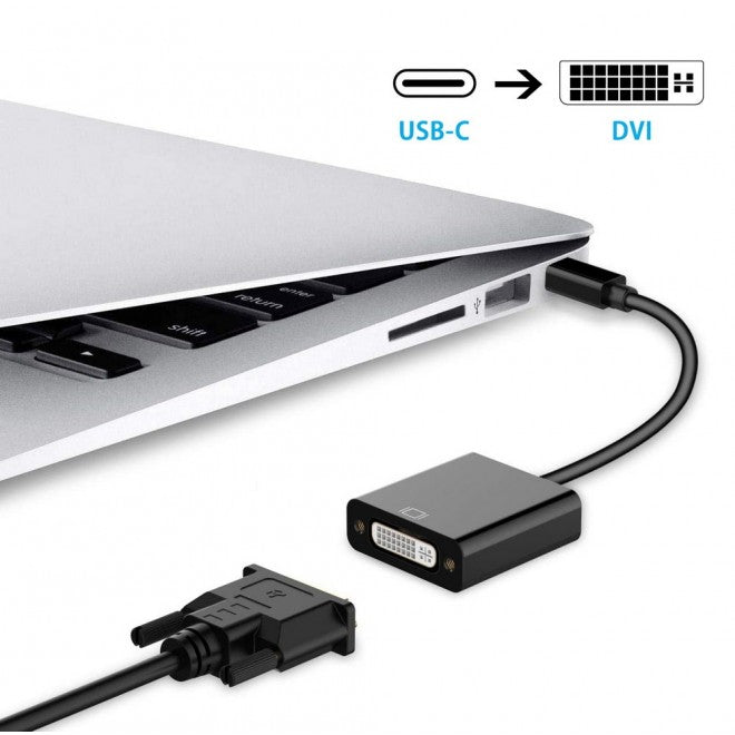 Simplecom DA103 USB-C to DVI Adapter Full HD 1080p - USB, Bluetooth  IEEE - Image 2