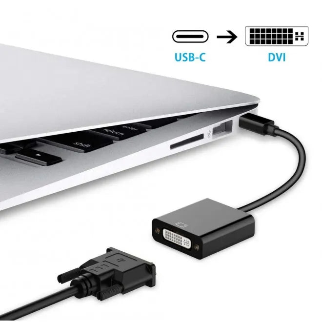 (LS)Simplecom DA103 USB-C to DVI Adapter Full HD 1080p - USB, Bluetooth  IEEE - Image 2