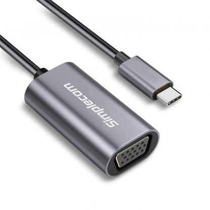 Simplecom DA104 USB-C to VGA Adapter Full HD 1080p - USB, Bluetooth  IEEE - Image 2