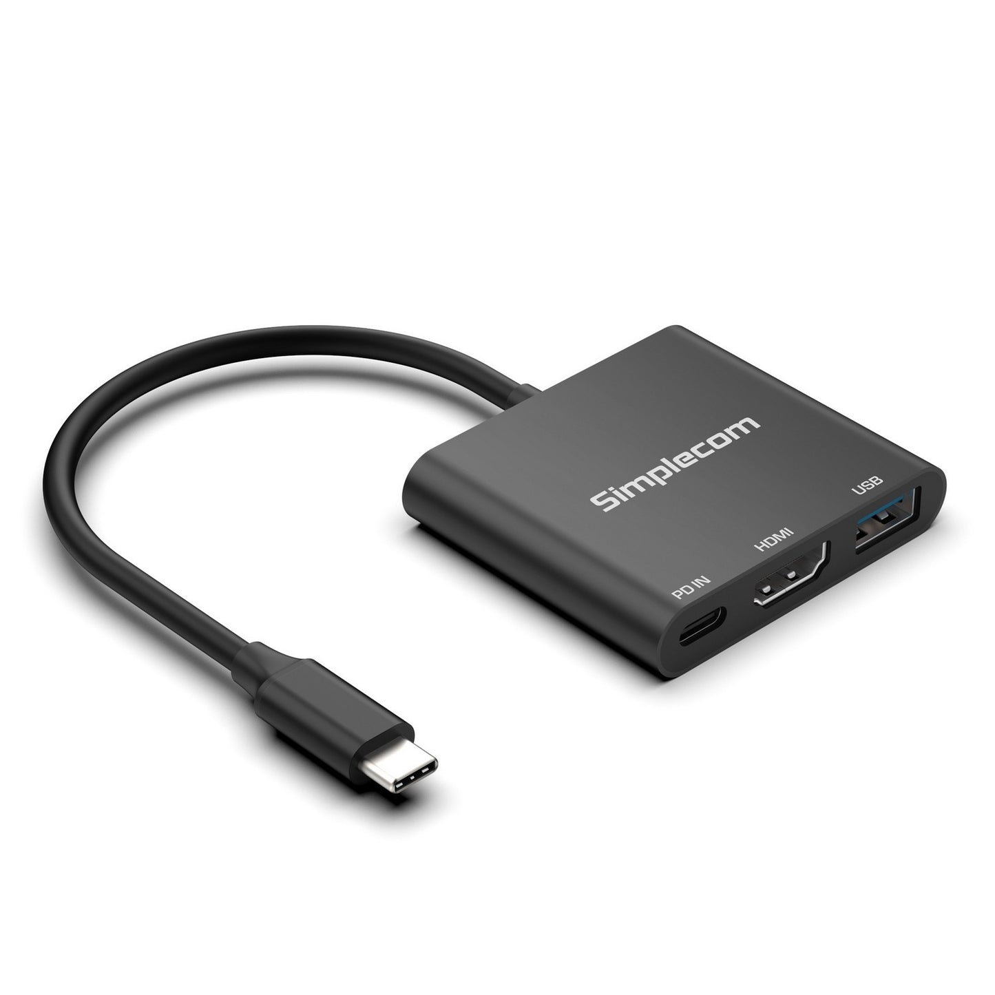Simplecom DA320 USB-C 3-In-1 Adapter USB 3.2 Gen 1 5Gbps PD HDMI 2.0 4K@60Hz - USB, Bluetooth  IEEE