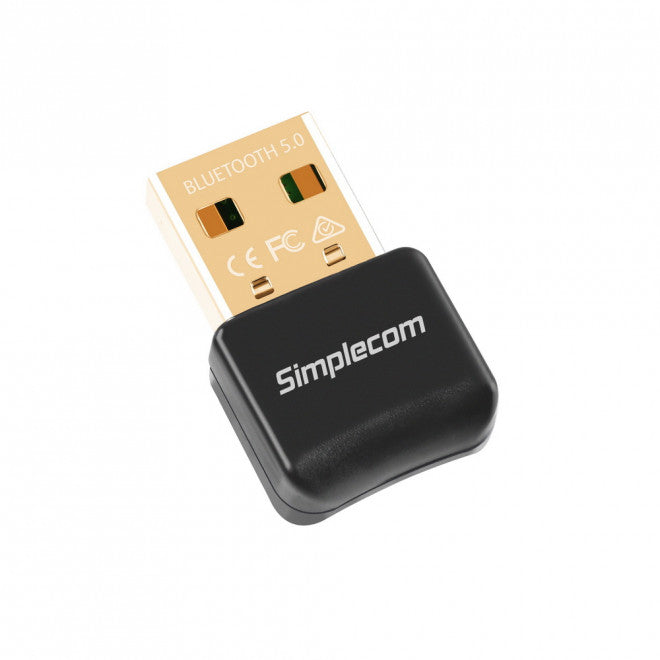 Simplecom NB409 USB Bluetooth 5.0 Adapter Wireless Dongle - USB, Bluetooth  IEEE