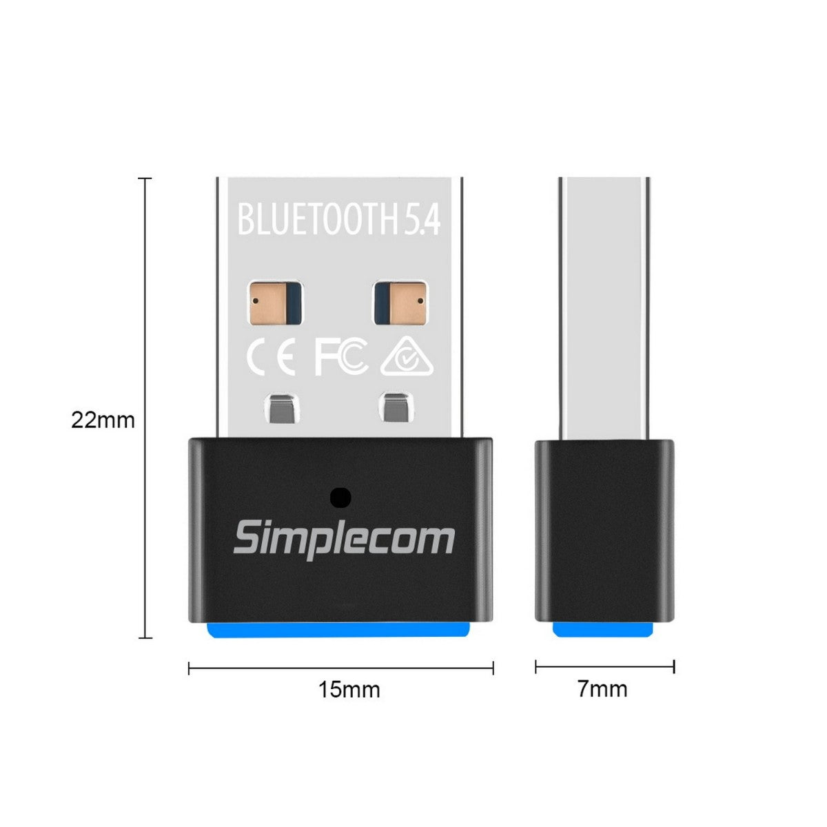 Simplecom NB540 USB Bluetooth 5.4 Adapter Wireless Dongle - Network - Consumer - Image 2