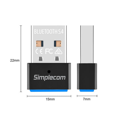 Simplecom NB540 USB Bluetooth 5.4 Adapter Wireless Dongle - Network - Consumer - Image 2