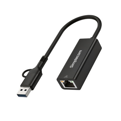 Simplecom NU315C SuperSpeed USB-C and USB-A to Gigabit Ethernet Adapter - Network - Consumer - Image 3