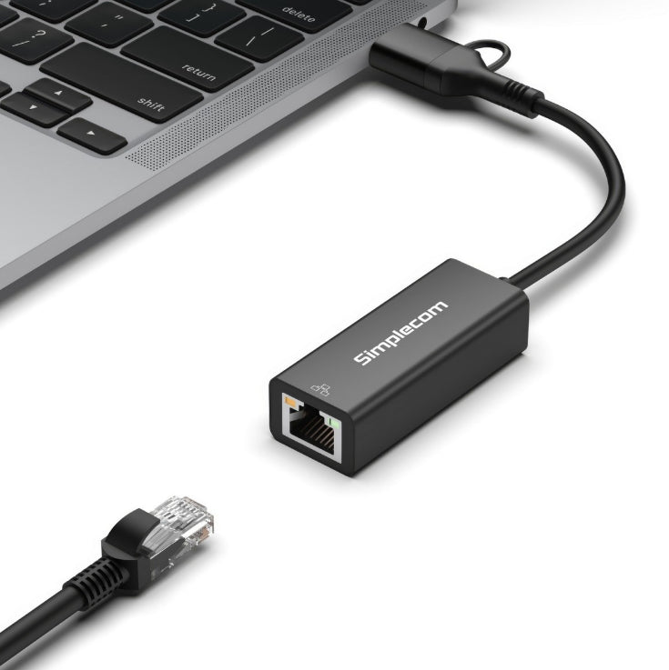 Simplecom NU315C SuperSpeed USB-C and USB-A to Gigabit Ethernet Adapter - Network - Consumer - Image 4