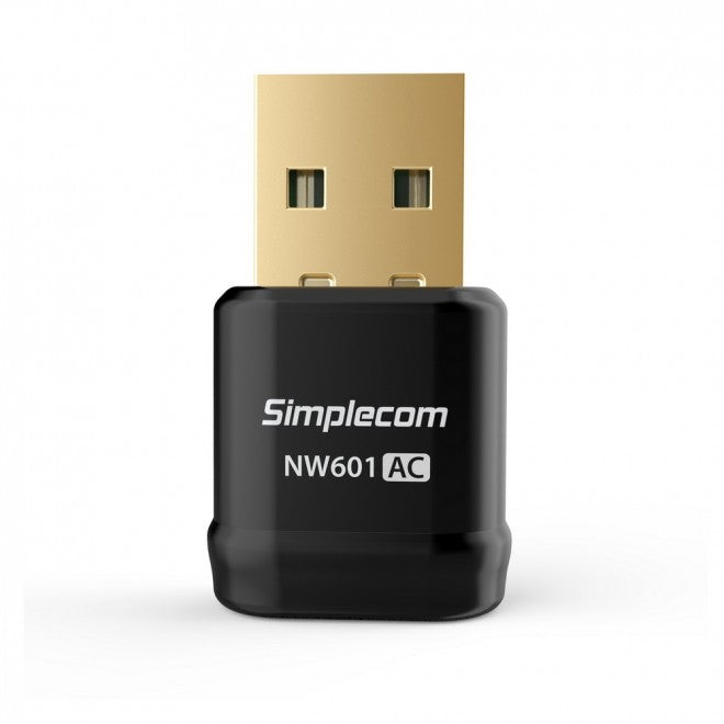 Simplecom NW601 AC600 Mini WiFi Dual Band Wireless USB Adapter - Network - Consumer - Image 2