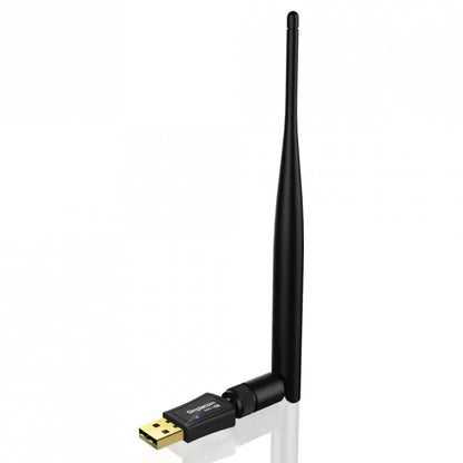 Simplecom NW611 AC600 WiFi Dual Band USB Adapter with 5dBi High Gain Antenna - Network - Consumer