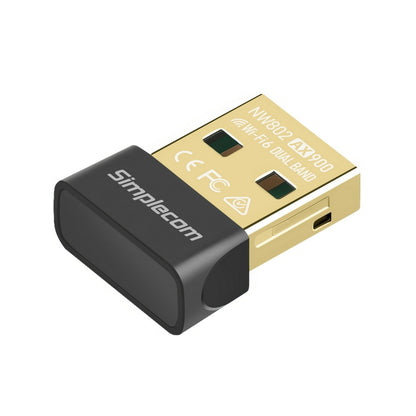 Simplecom NW802 AX900 Dual Band Wi-Fi 6 USB Wireless Nano Adapter - Network - Consumer - Image 3