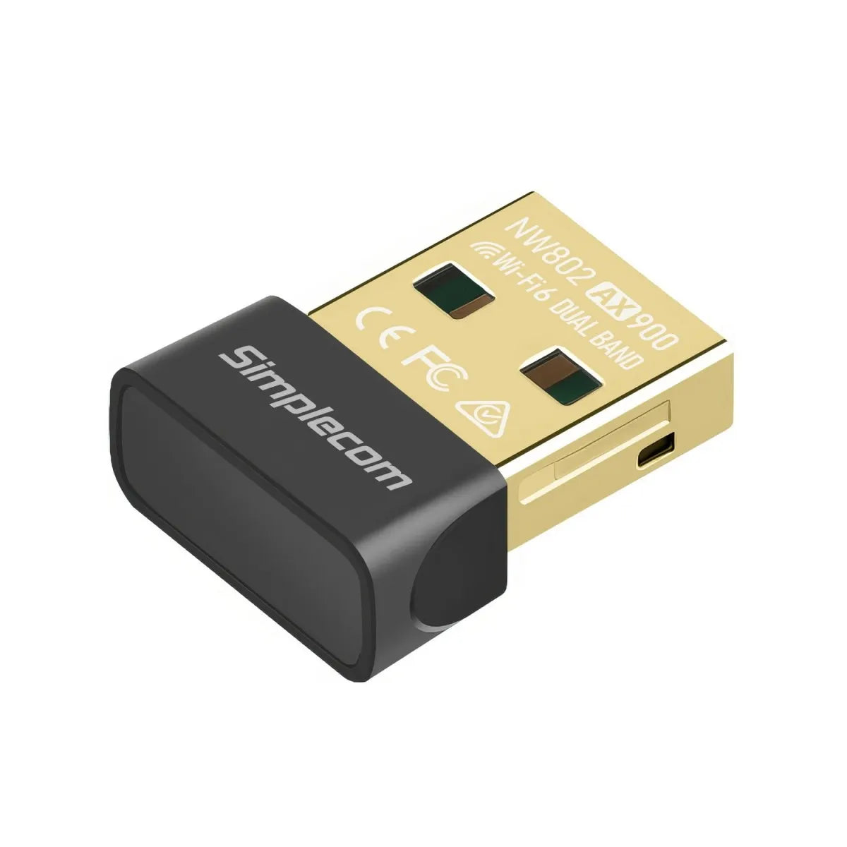 Simplecom NW802 AX900 Dual Band Wi-Fi 6 USB Wireless Nano Adapter - Network - Consumer - Image 3